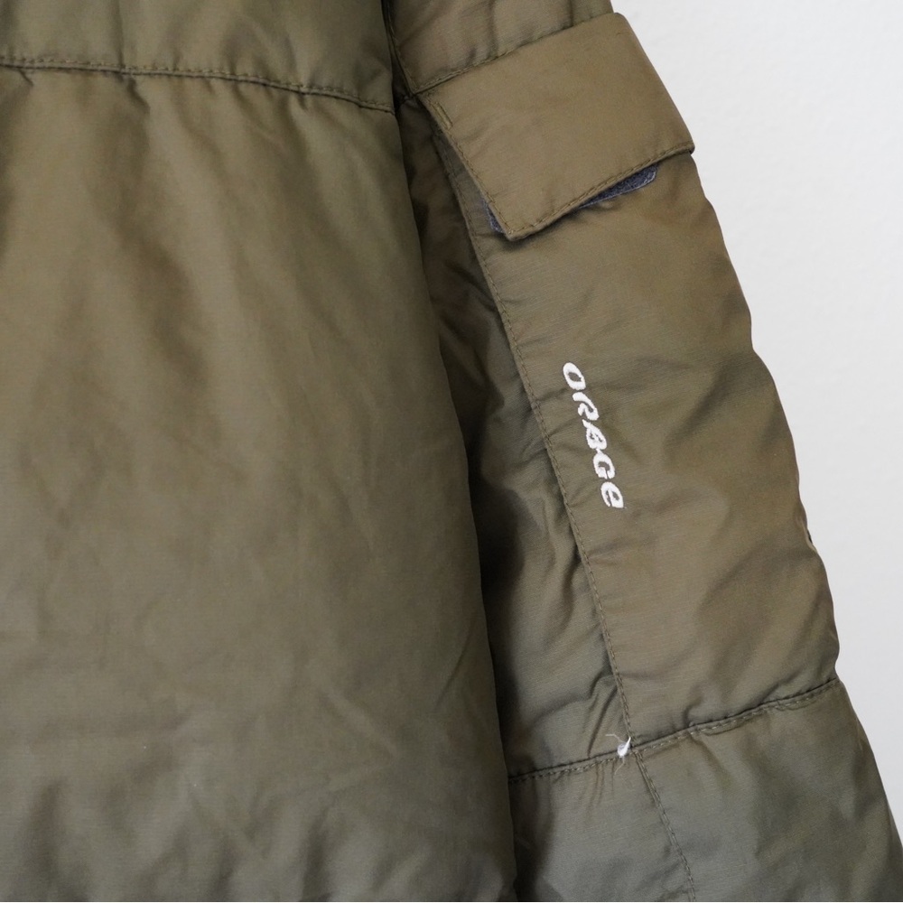 orage down jacket Green WorM Hoody Men’s Size XL - Picture 3 of 11